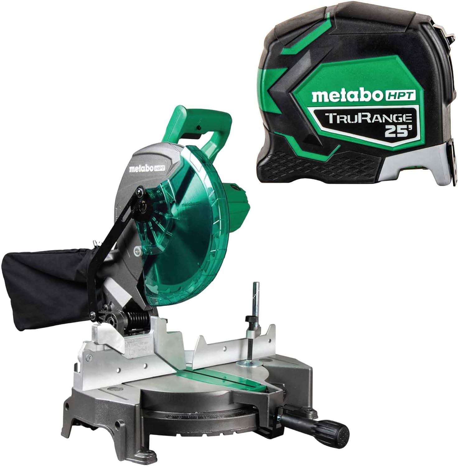 Metabo HPT Compound Miter Saw Bundle for Woodworking Precision