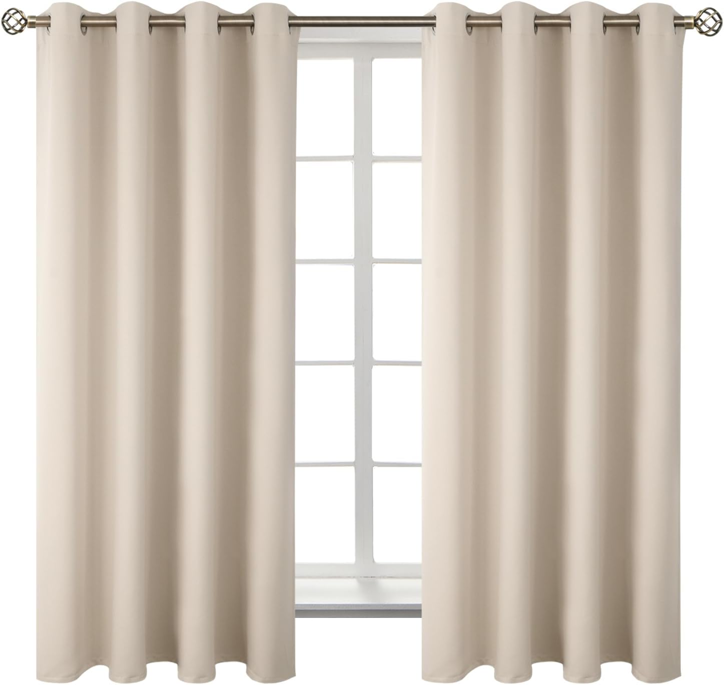 BGment Blackout Curtains - Thermal Insulated Room Darkening Panels