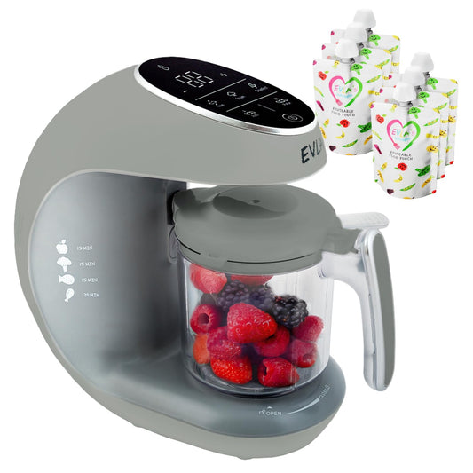 EVLA'S Baby Food Maker: Steamer and Blender for Healthy Meals