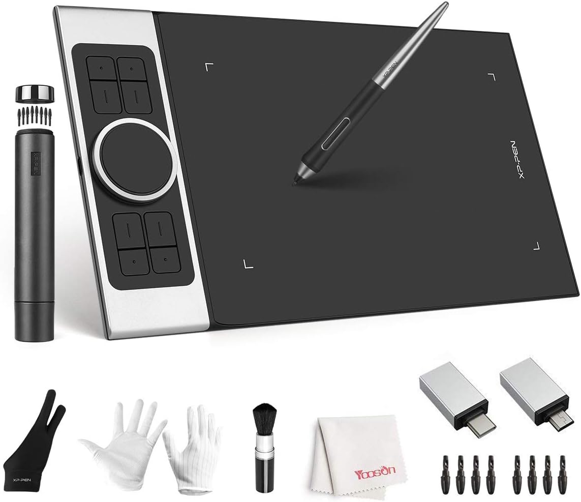 XP PEN Deco Pro Medium Drawing Tablet for Creative Professionals
