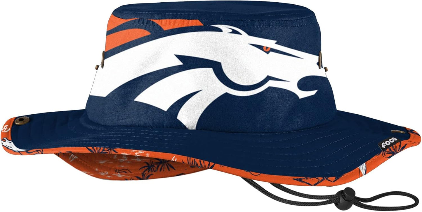 FOCO Men's NFL Team Logo Sport Outdoor Sun Bucket Boonie Hat Review