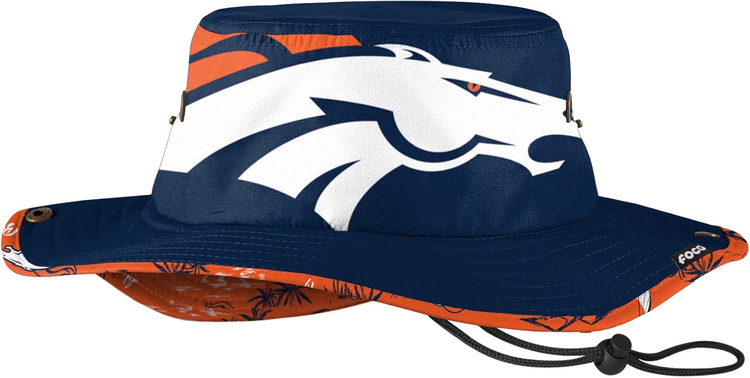 FOCO Men's NFL Team Logo Sport Outdoor Sun Bucket Boonie Hat Review