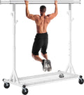 Heavy Duty Clothes Rack 530 lb Capacity - Collapsible Adjustable