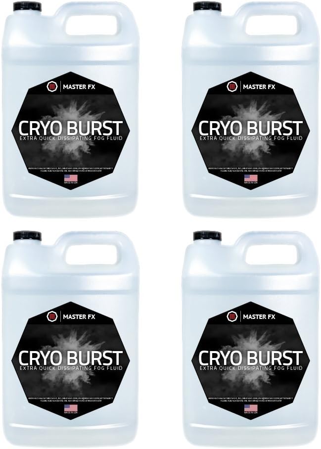 Cryo Burst Extra Quick Dissipating Fog Fluid for LED Foggers