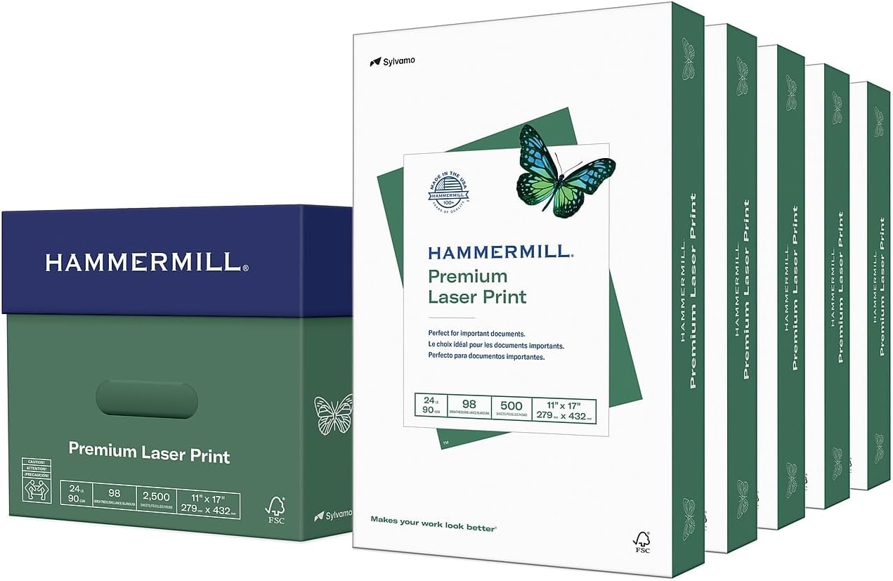 Hammermill Premium Laser Print Paper for Color-Intensive Printing