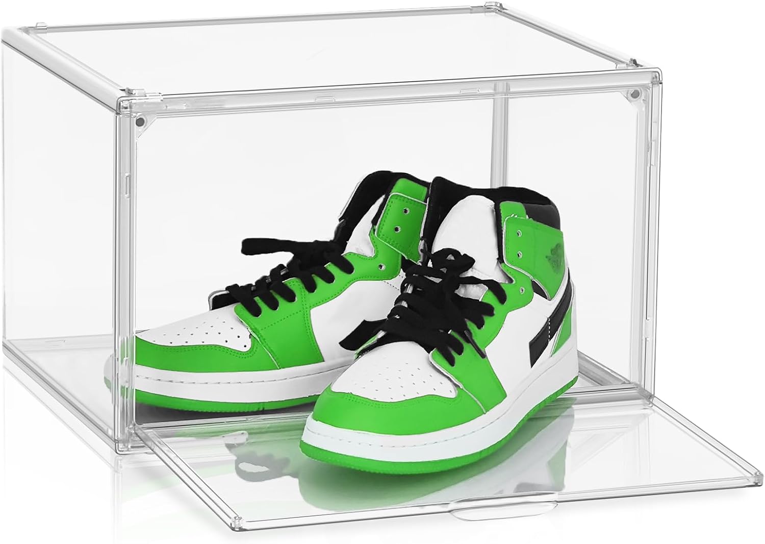 10 Pcs Acrylic Sneaker Shoe Display Case for Size 14 Shoes