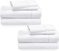 400 TC Cotton Sateen King Sheet Set 2-Pack - Soft, Cooling Value