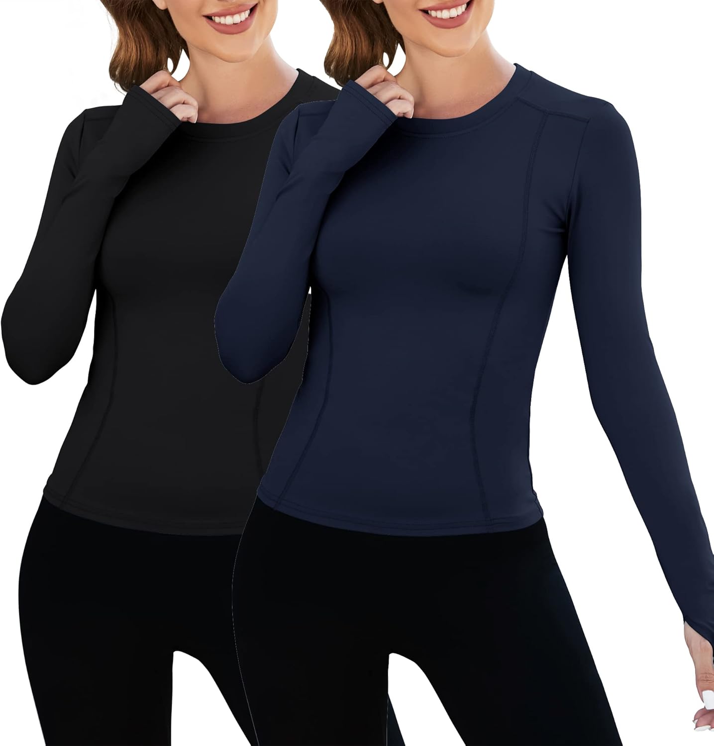 Loovoo Women Workout Shirts for Yoga and Gym Activities