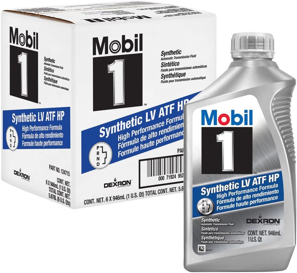 Mobil 1 Synthetic LV ATF HP Case for Optimal Performance