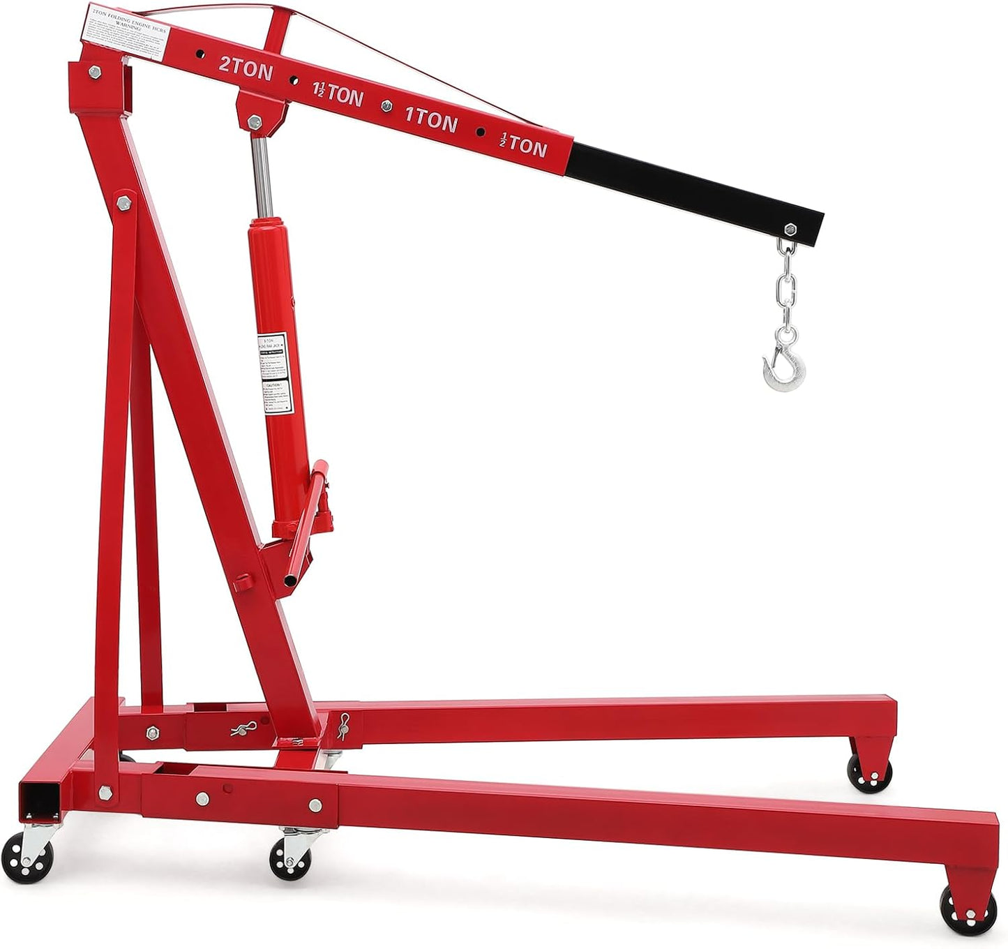 DEXSO Hydraulic Engine Hoist 2 Ton for Garage and Workshop