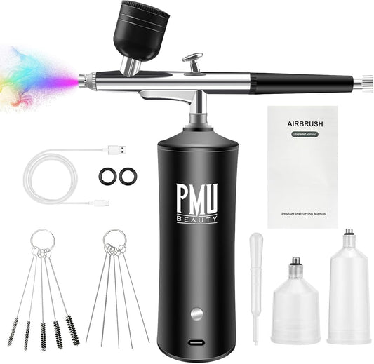 Pro Airbrush Kit for Precision Brow To Cake Art