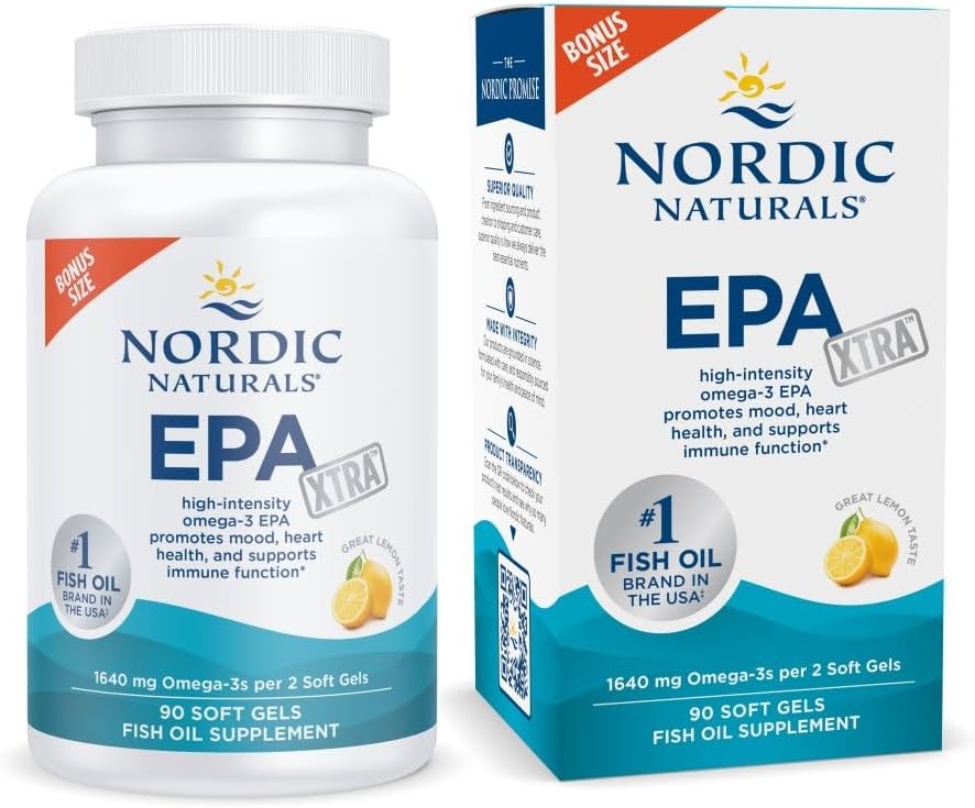 Nordic Naturals EPA Xtra Soft Gels for Heart Health & Mood