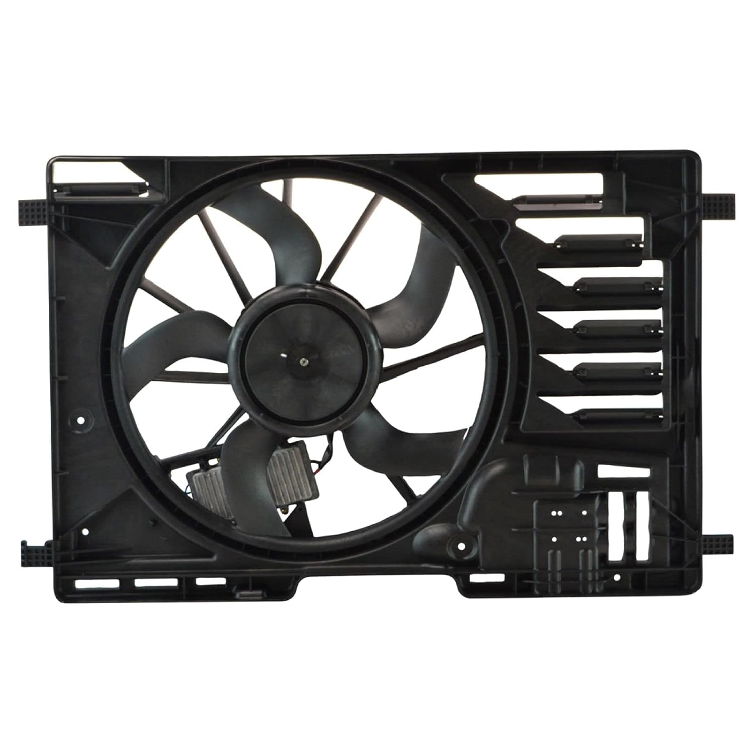 TRQ Radiator Cooling Fan Assembly for 2013-2019 Ford Escape