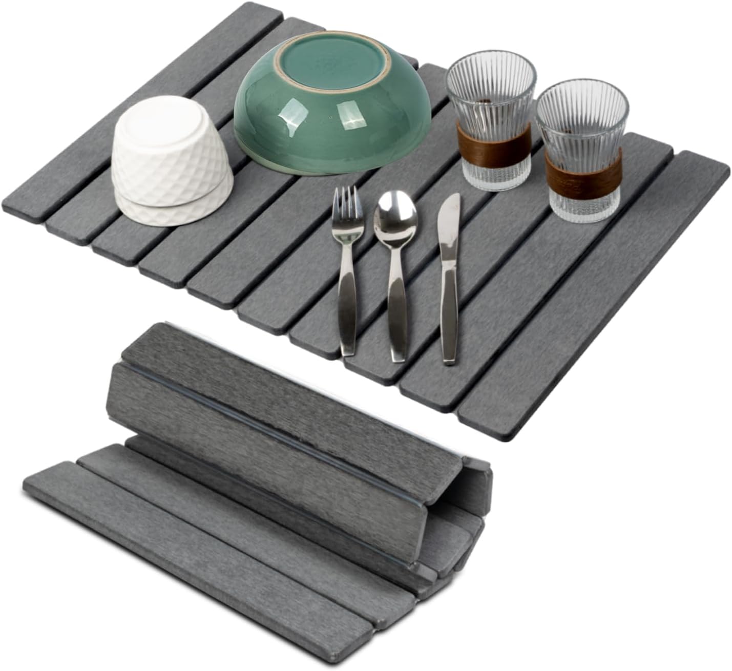 Stone Drying Mat for Kitchen Counter - Quick Drying & Absorbent