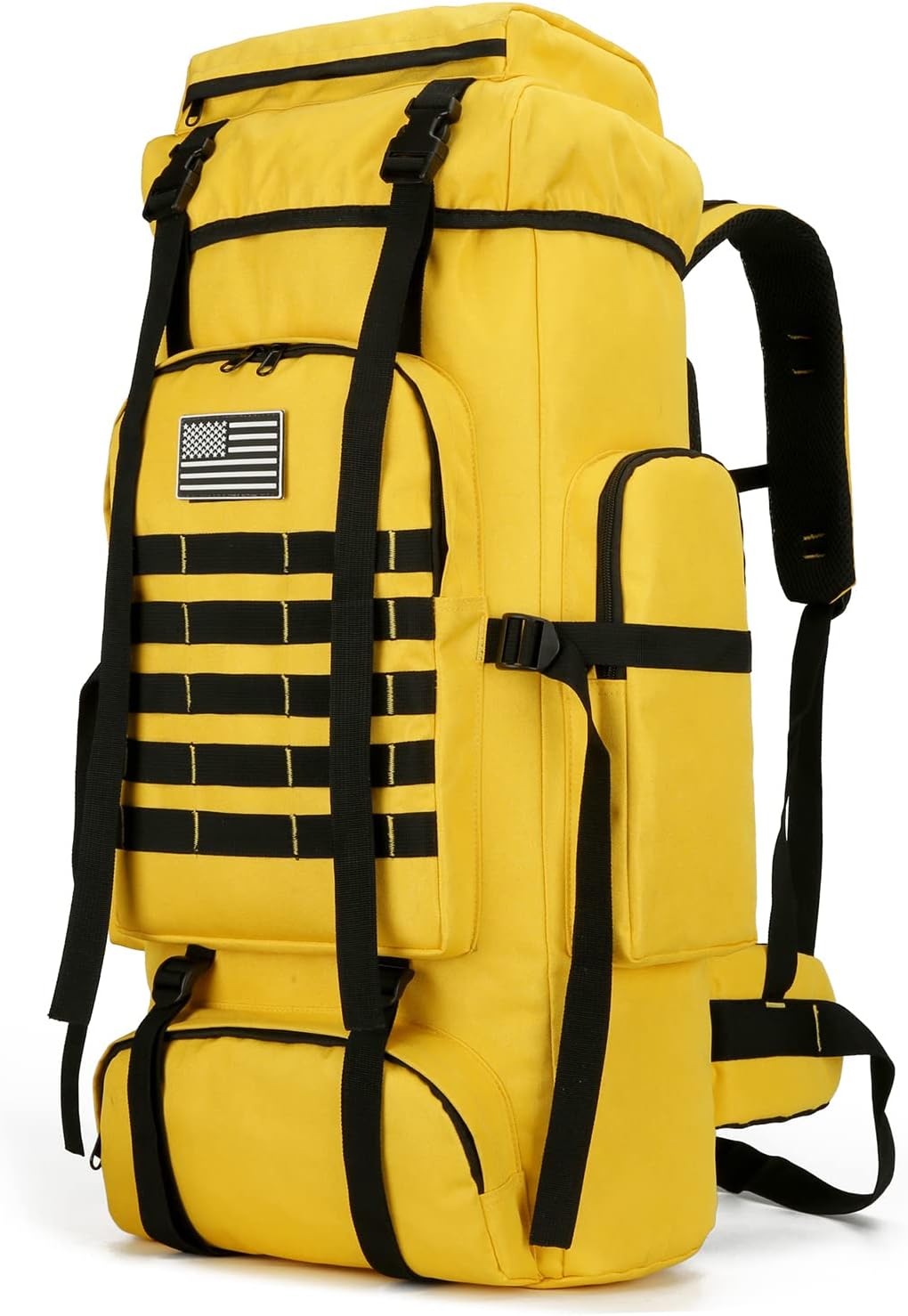 W WINTMING Military Hiking Backpack - 100L Capacity