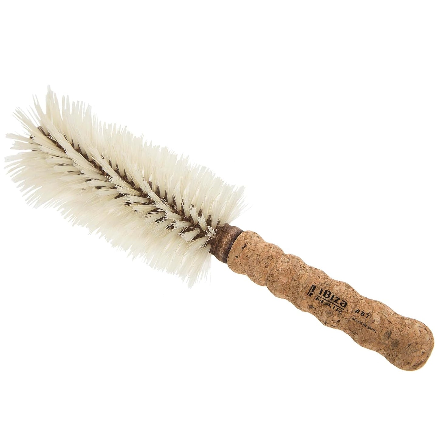 Ibiza Hair Round Boar Bristle Brush for Fine Hair and Texture