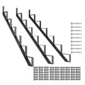 Steel Stair Riser 6 Step Stair Stringer for 50in Deck - Heavy Duty