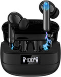 Wireless Earbuds Bluetooth 5.4 - Big Bass Stereo Sound, 40H Playtime