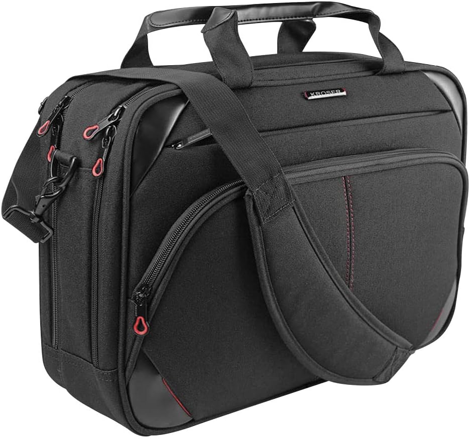 KROSER Laptop Bag 15.6 Inch Briefcase for Business and College