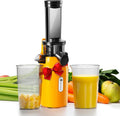 Ventray Ginnie Mini Cold Press Juicer - Compact Slow Masticating