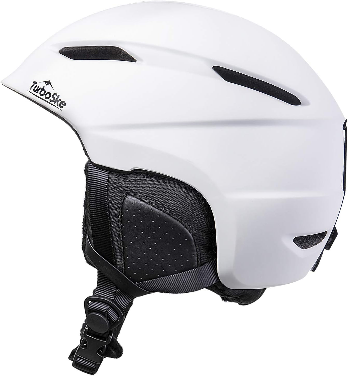 TurboSke Lightweight Ski Helmet with Audio Compatibility