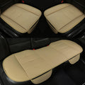 West Llama Bottom Seat Covers - Universal PU Leather Seat Protectors