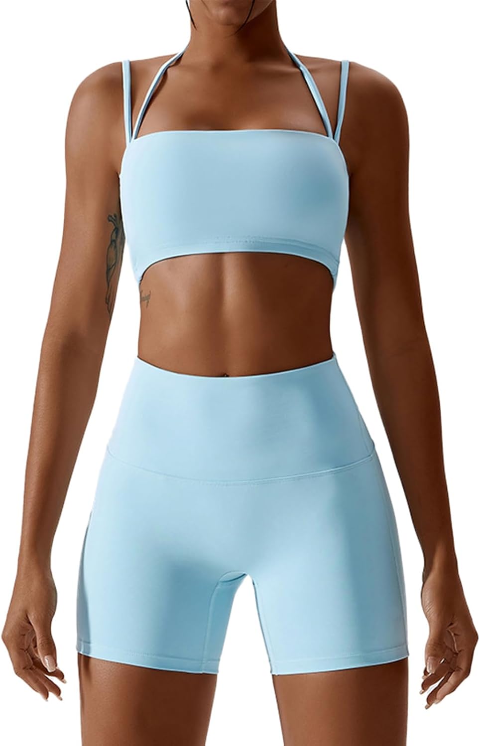 IMEKIS Women's Workout Sets: Stylish Yoga Outfit for Fitness