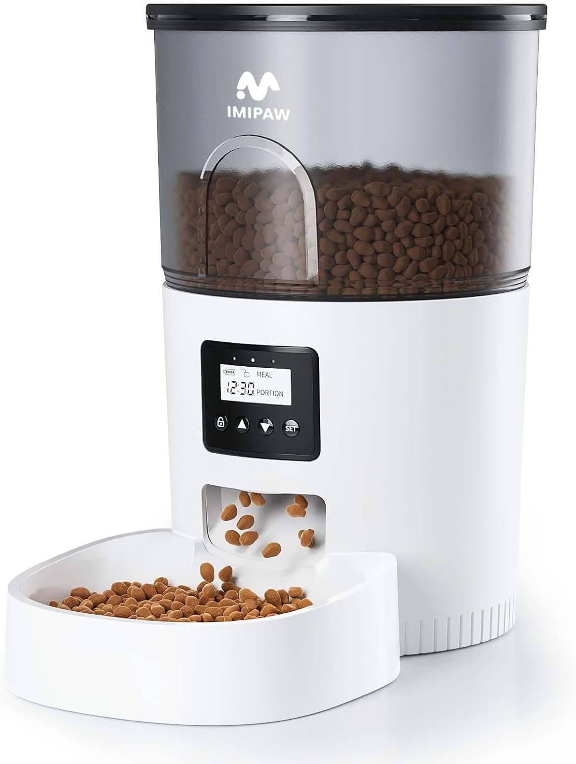 IMIPAW Automatic Cat Feeder - Timed & Programmable