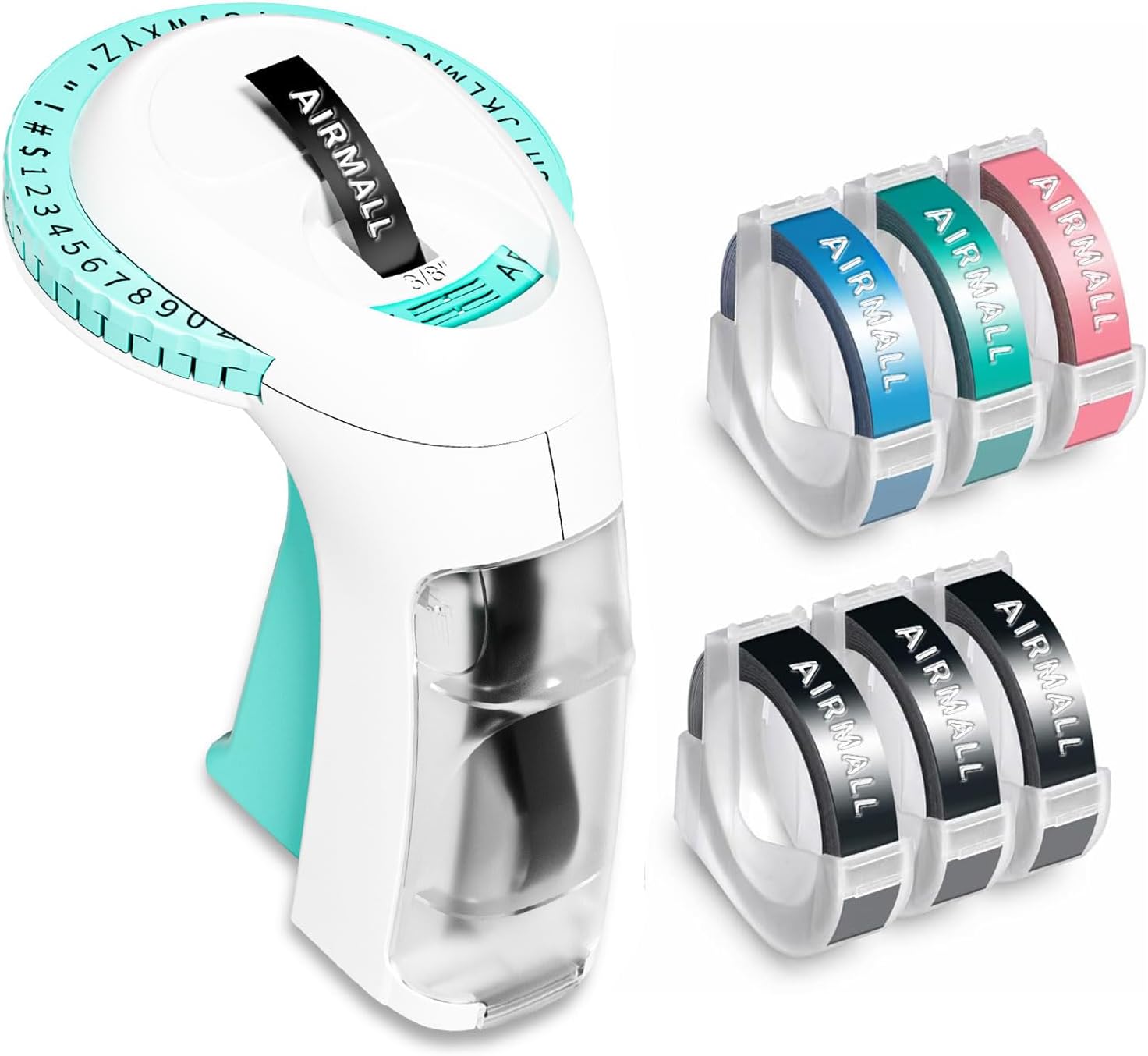 Vintage 3D Embossing Label Maker - Easy Organization