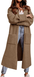 Danedvi Cardigan Sweaters for Women Fall Open Front Duster - Cozy