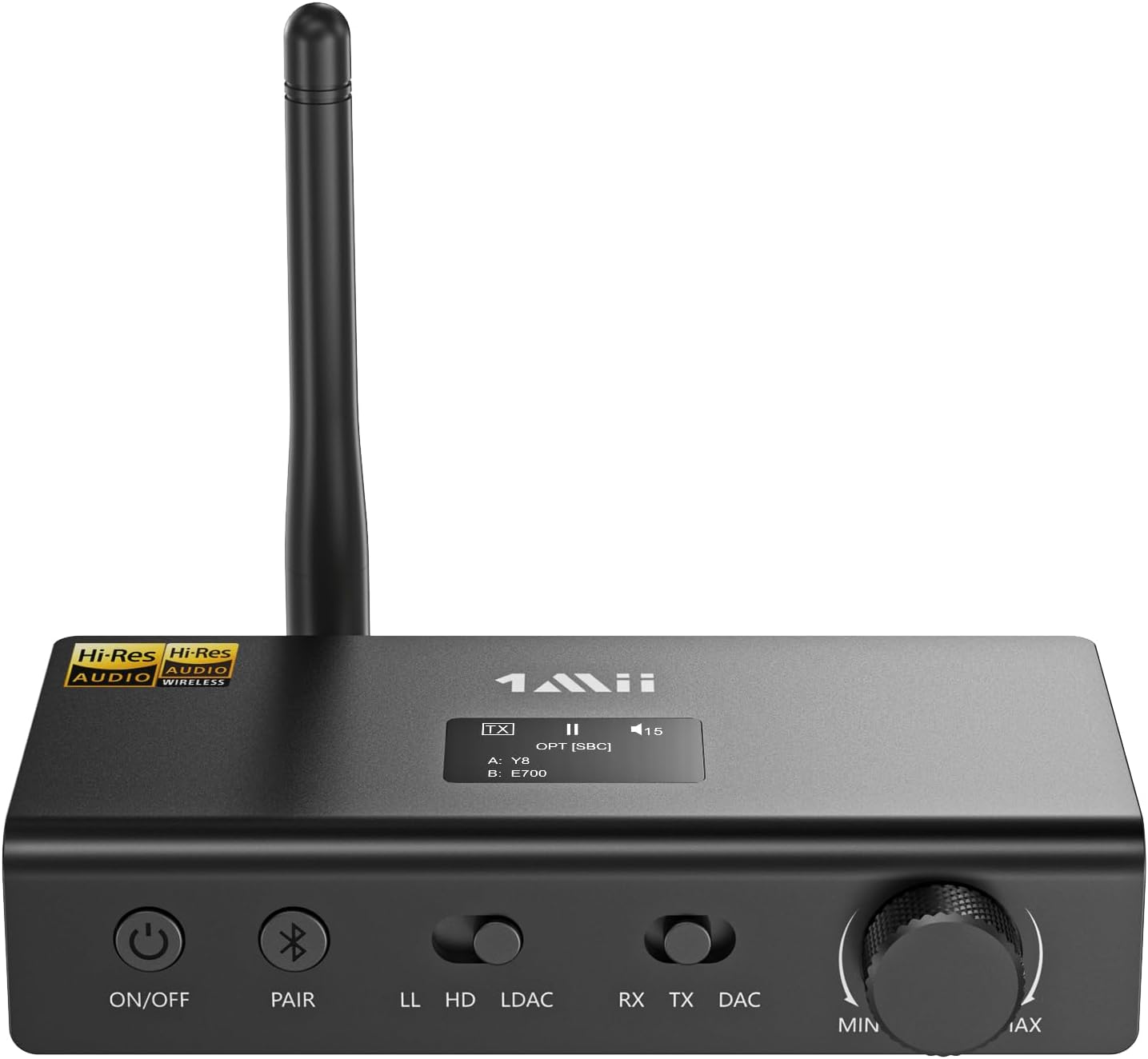 1Mii DS700 Bluetooth Audio Transmitter Receiver for HiFi Sound
