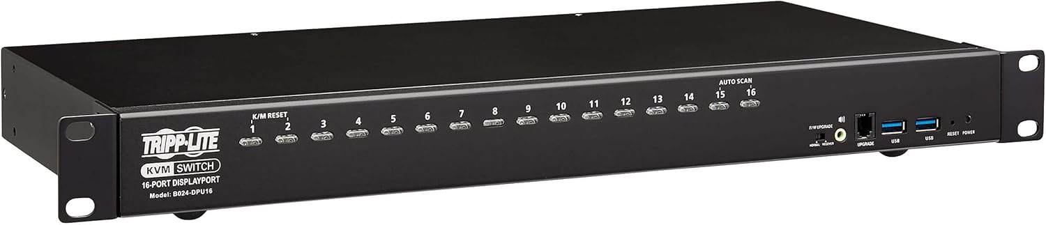 Tripp Lite DisplayPort/USB KVM Switch for 16 Computers
