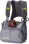 Orvis Chest Fly-Fishing Pack, Steel Camo - Streamlined 4L Chest Pack