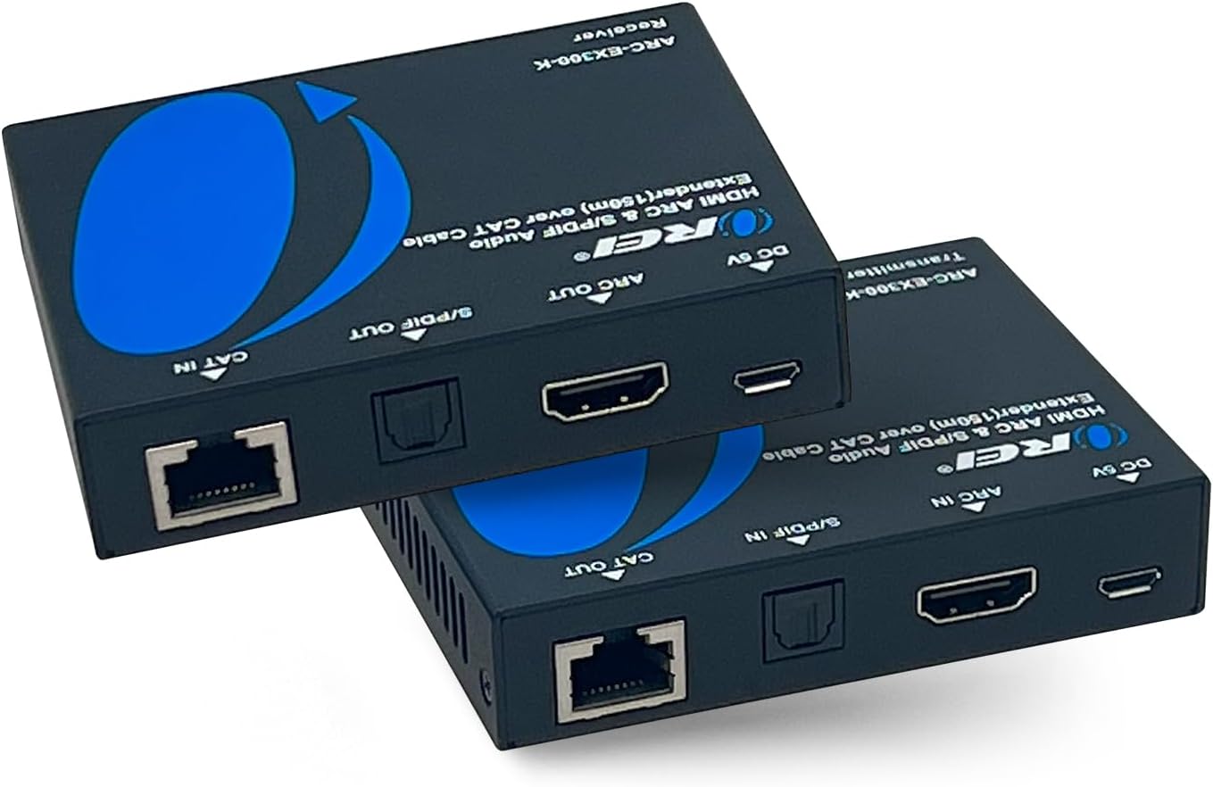 OREI ARC & SPDIF Audio Extender Balun Over Single CAT5e/6/7