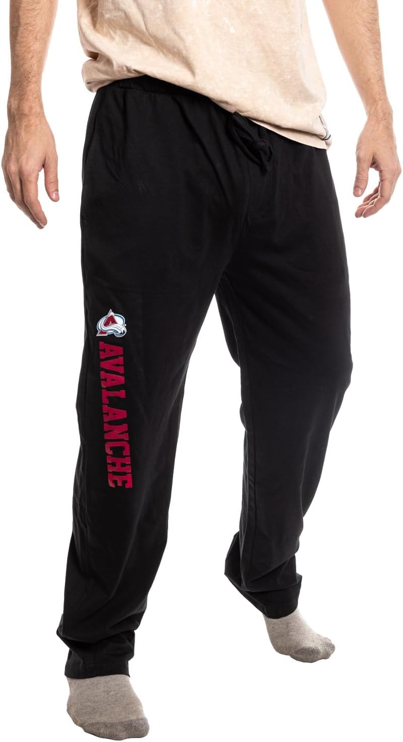 Calhoun NHL Mens Lightweight Cotton Jersey Lounge Pants Review