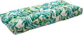 FUNHOME Outdoor Bench Cushion 42 x18 in - Water Resistant Palm Leaf