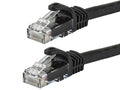 Cat6 100ft Black Patch Cable UTP 24AWG 550MHz - Flexboot Series