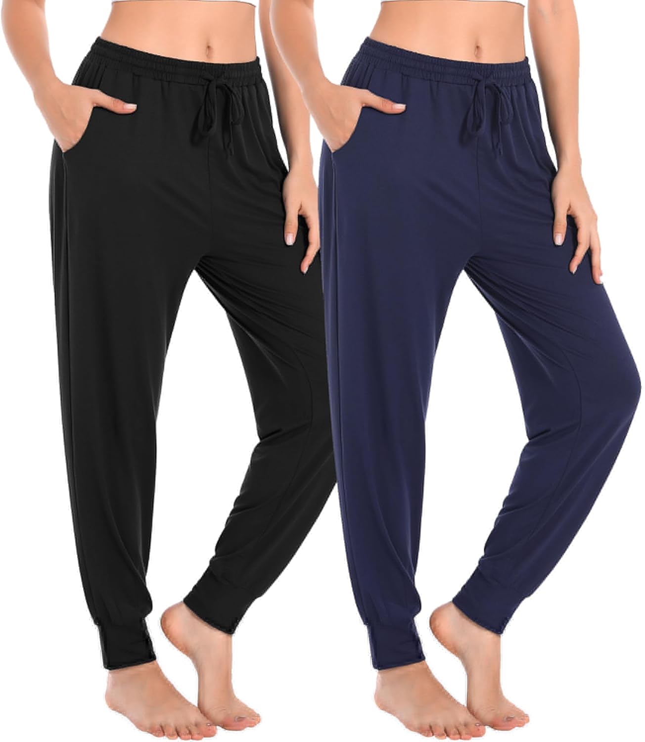 Envlon Womens Yoga Pants Lightweight Comfy Joggers with Pockets