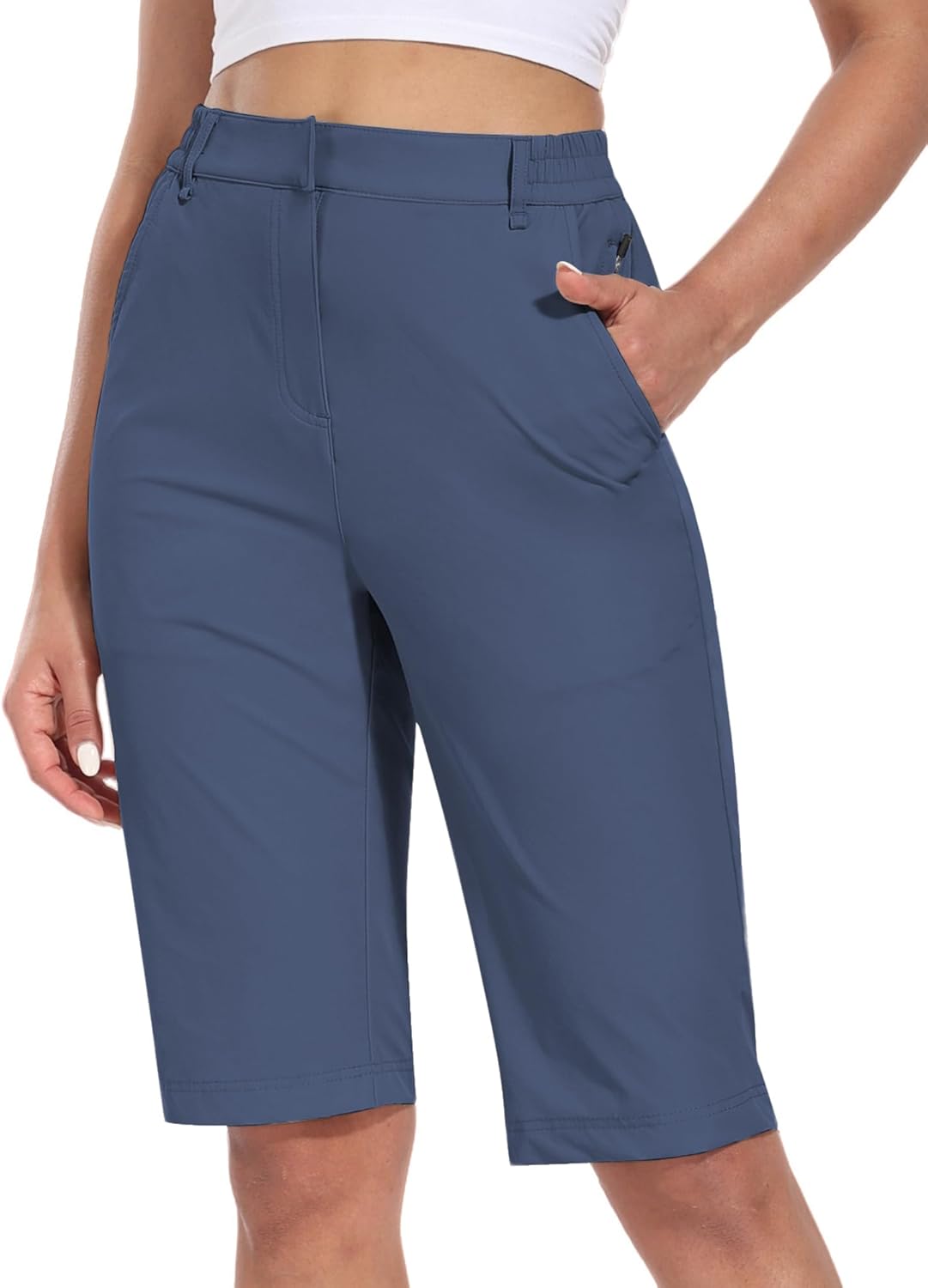 Hiverlay Women's Golf Bermuda Shorts for Summer Adventures