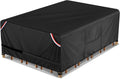 KylinLucky 600D Heavy Duty Rectangular Table Cover 102 x 102 in