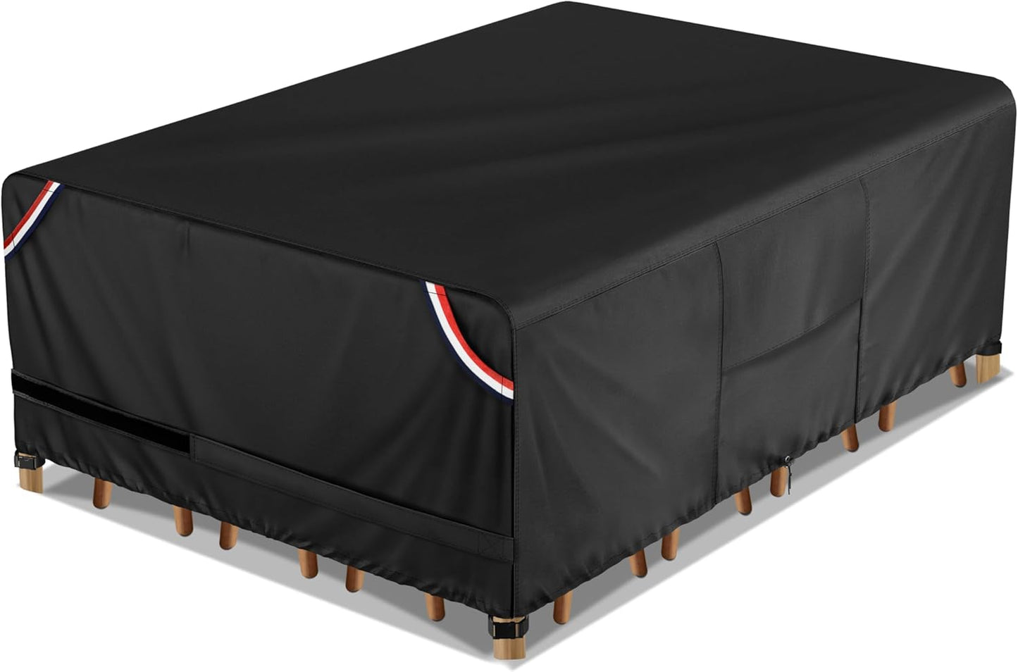 KylinLucky Heavy Duty Rectangular Table Cover for Outdoor Use