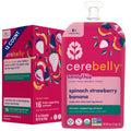 Cerebelly Spinach Strawberry Baby Food Pouches - Organic Brain Support