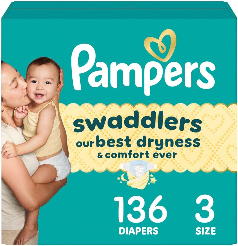 Pampers Swaddlers Diapers Size 3 for Ultimate Baby Comfort