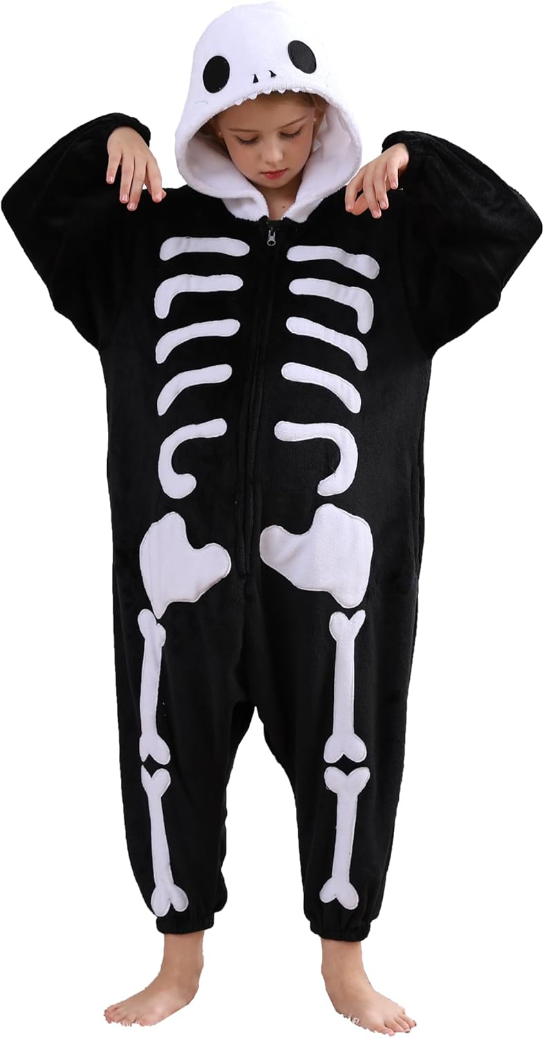 Kids Animal Pajamas Cosplay Costume for Halloween Fun
