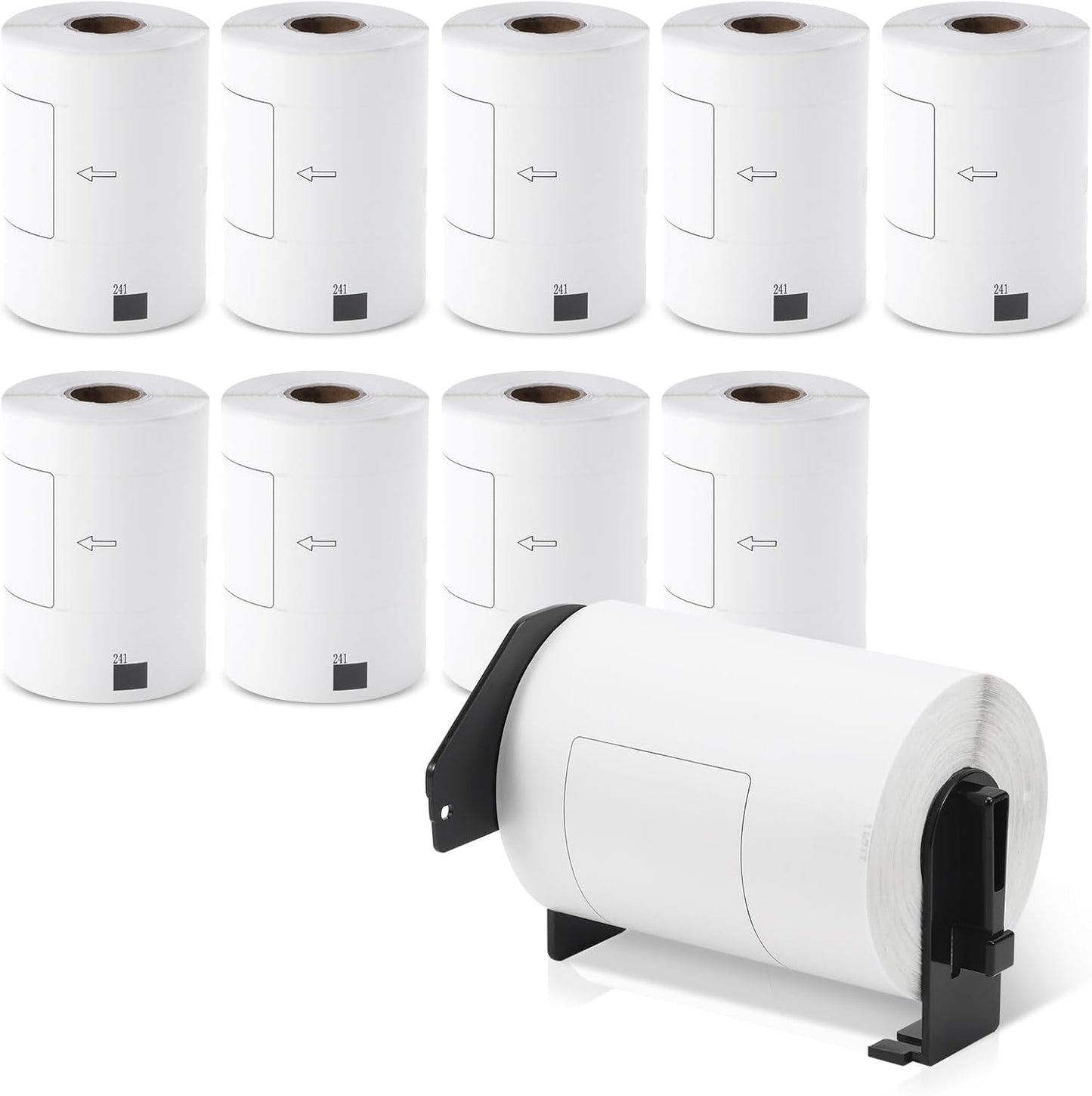2000 Shipping Labels For Brother QL-1100: MarkDomain Replacement Kit