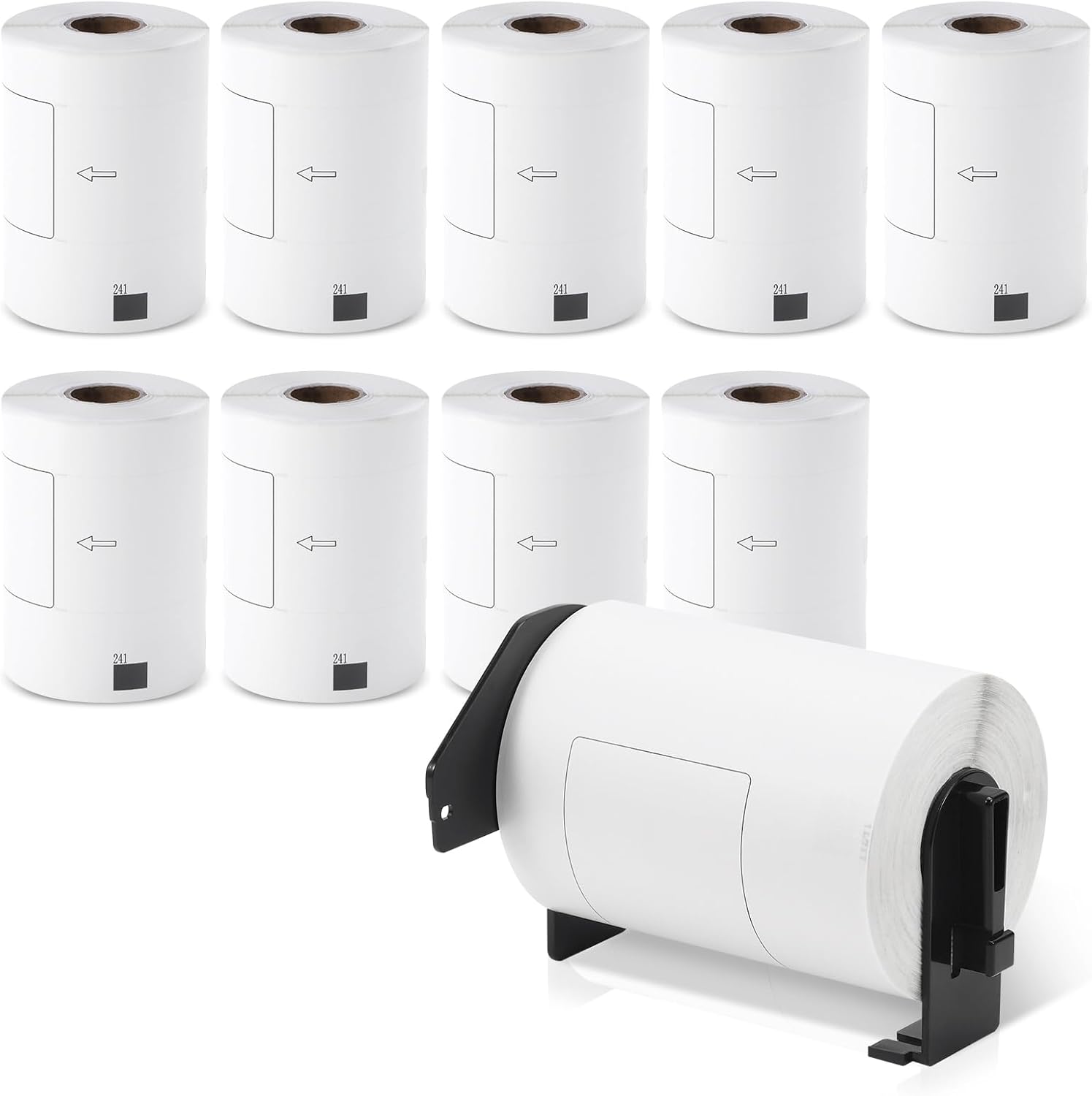 2000 Shipping Labels For Brother QL-1100: MarkDomain Replacement Kit