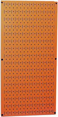 Wall Control Pegboard 32in x 16in Orange Metal Pegboard Tool Board