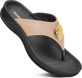 Arch Supportive Strappy Orthotic Flip Flops - Comfortable Travel are