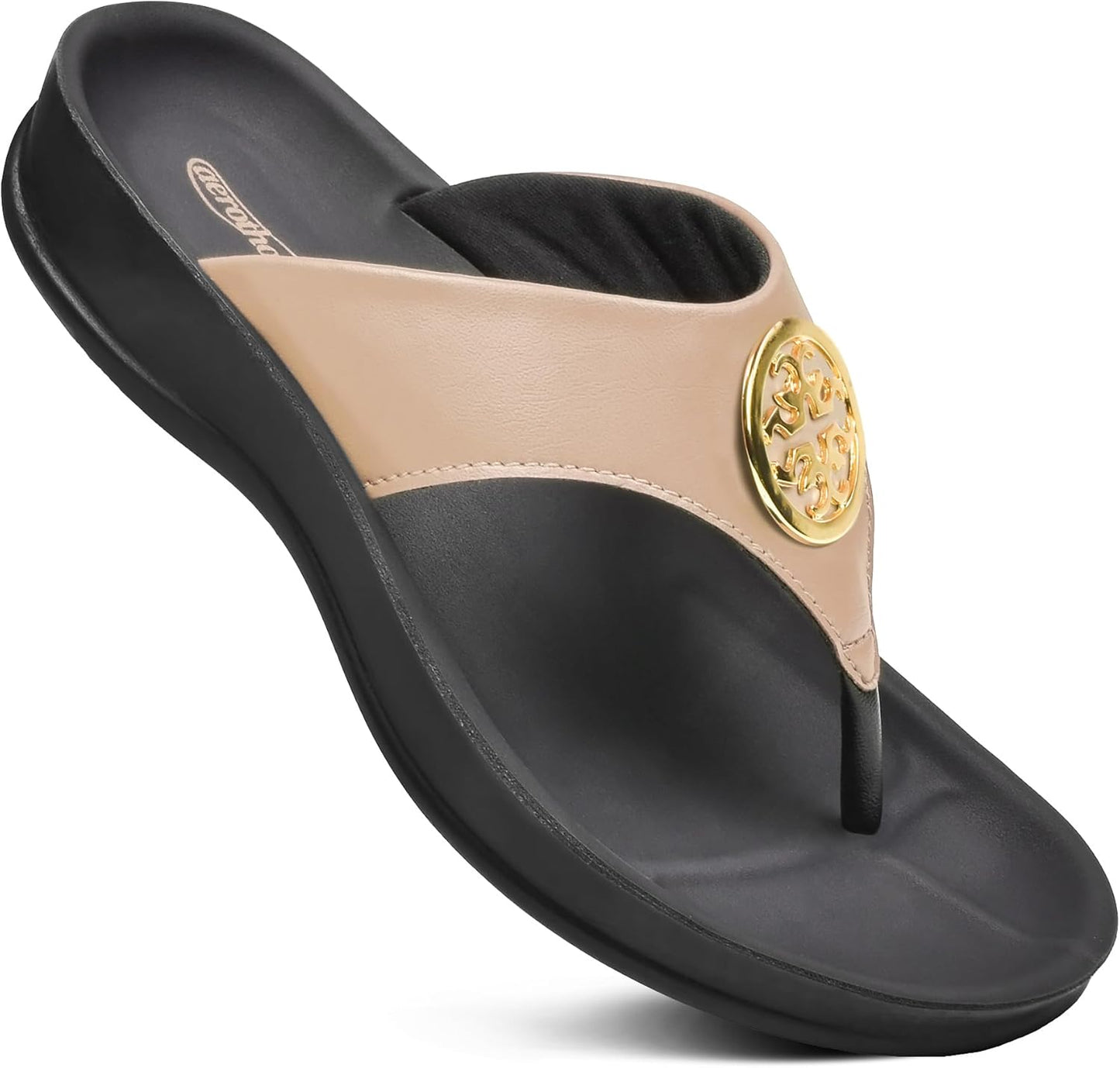 AEROTHOTIC Arch Supportive Flip Flops for Summer Comfort