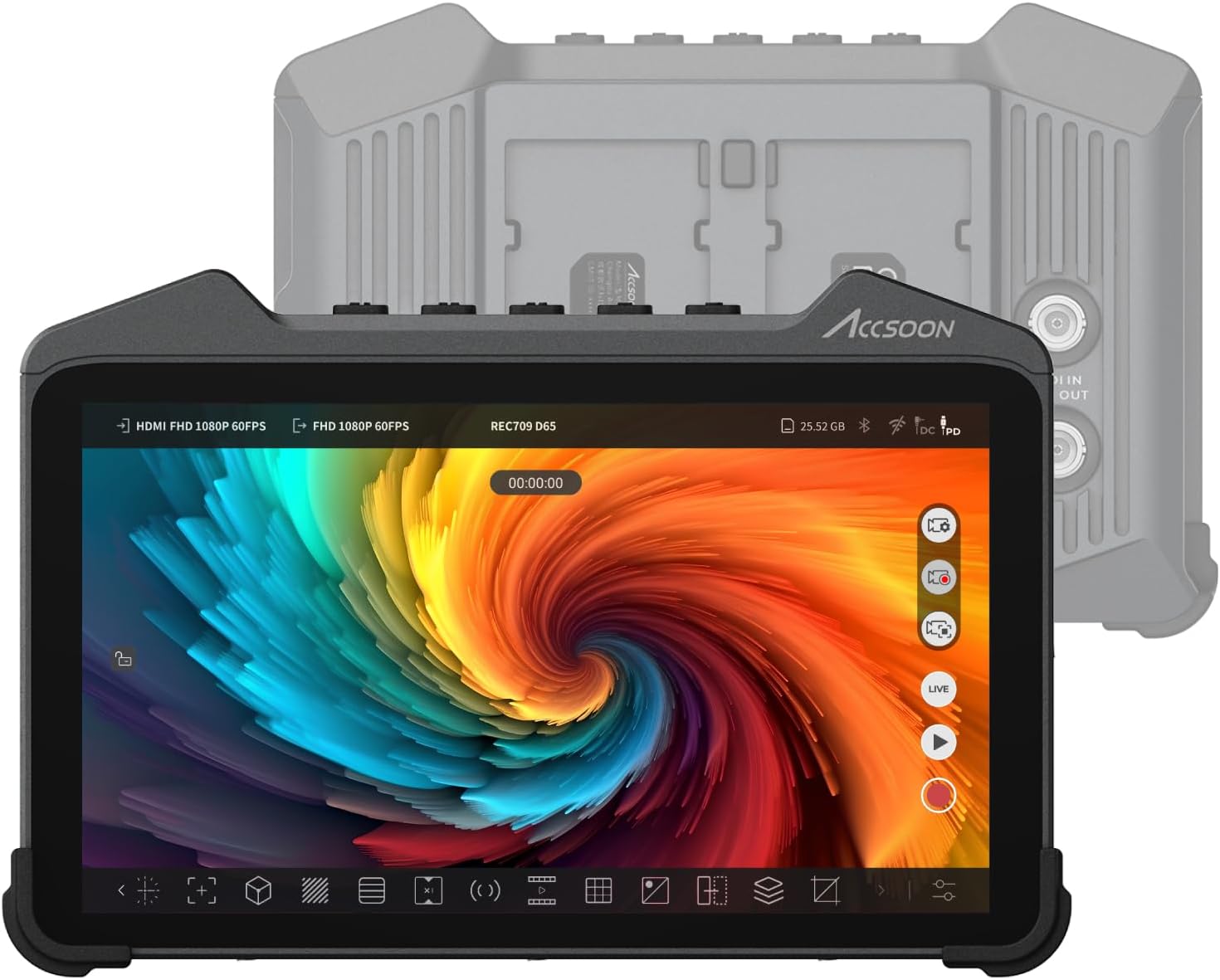 Accsoon CineView M7 7-inch 4K Monitor for Video Production
